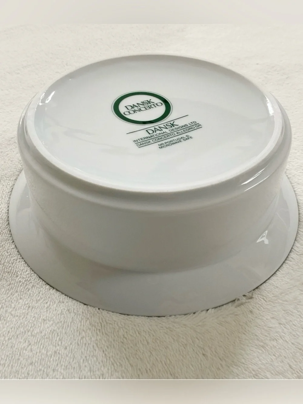Dansk Concerto Allegro Green Rim Soup Cereal Bowl 6.75” Portugal Replacement